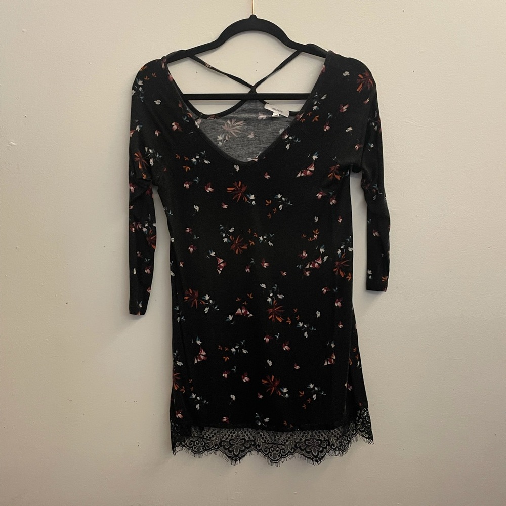 Maurices dressy long 3 quarter shirt.